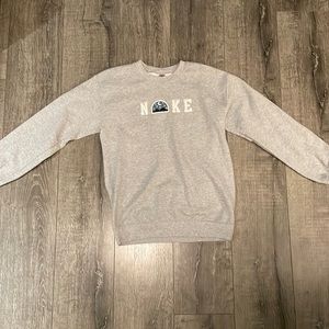Custom made “nike” crewneck